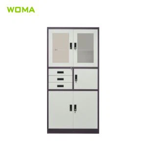 Armadio in acciaio con 3 cassetti